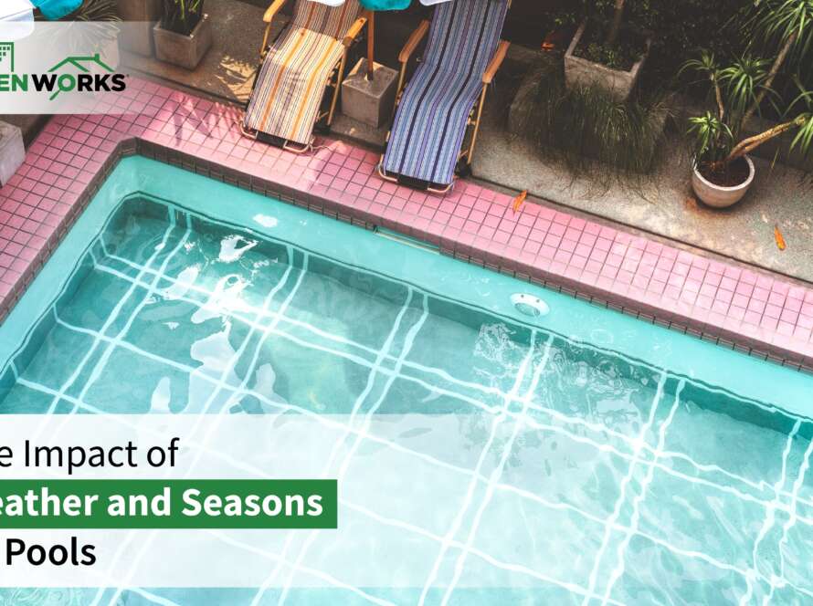 Weather and season impact on pools